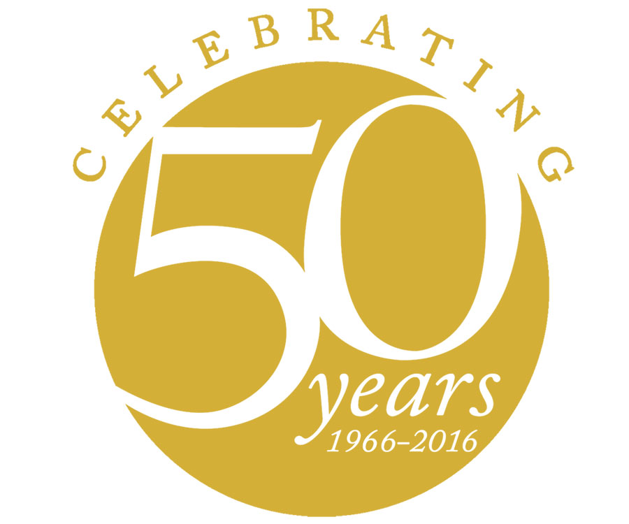 Exeter Fine Crafts 50th Celebration Logo