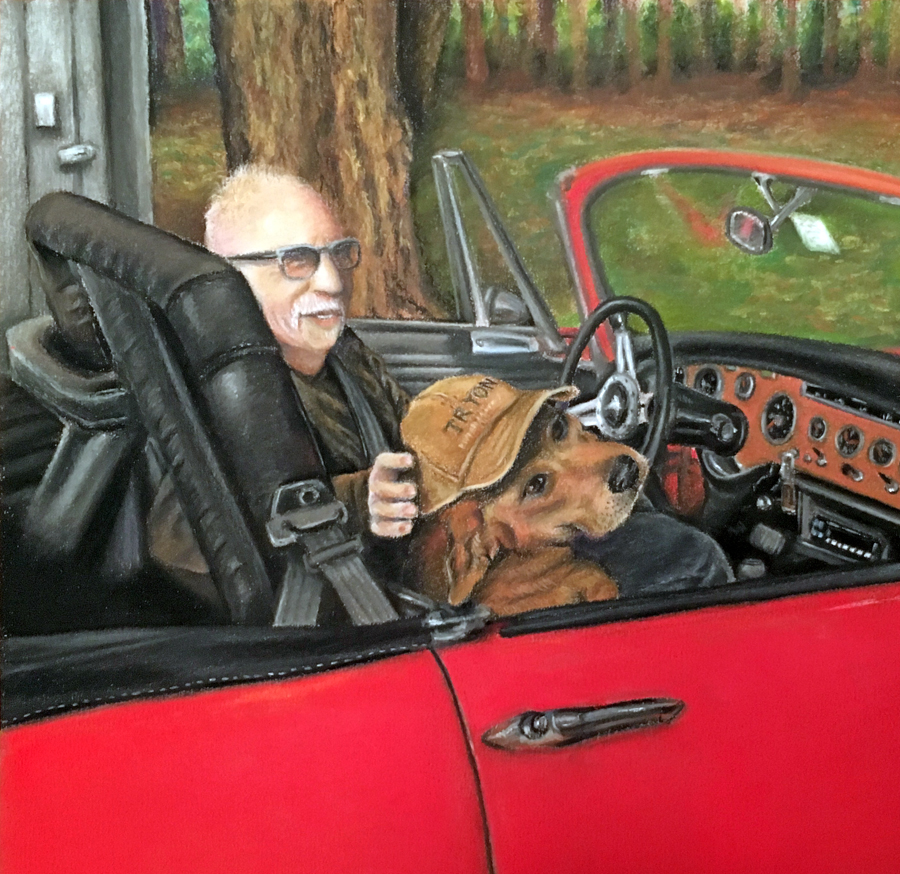 2018 Portrait Commission by Tif Does Art